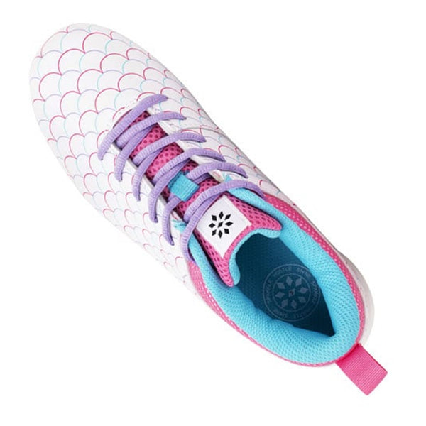 Spikes Beisbol Softbol RIP IT Play Molded Blanco Rosa DAMA