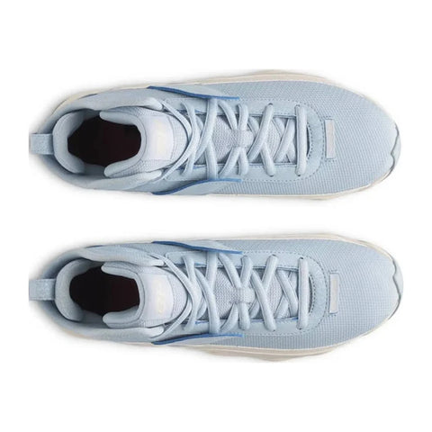 Spikes Beisbol Softbol Under Armour Harper 10 RM Mid Azul Blanco INFANTIL