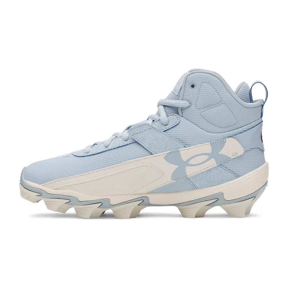 Spikes Beisbol Softbol Under Armour Harper 10 RM Mid Blanco Cielo