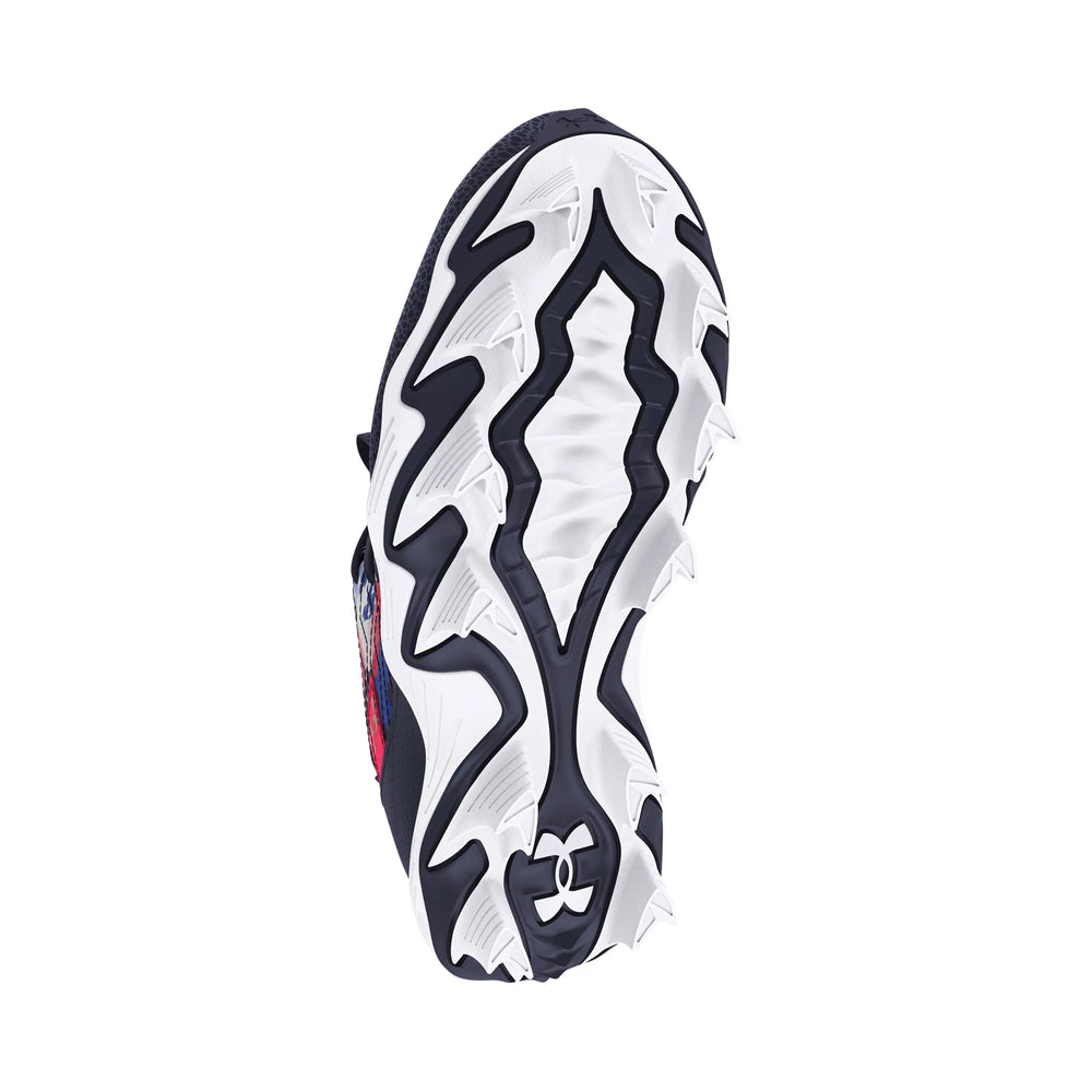 Spikes Beisbol Softbol Under Armour Harper 9 RM Marino Rojo INFANTIL