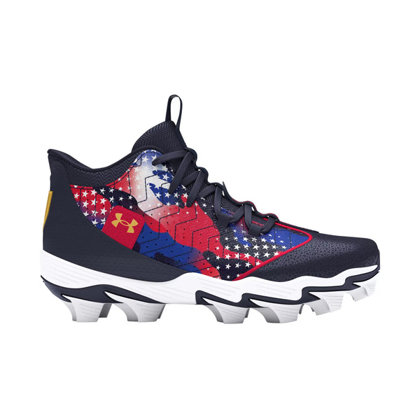 Spikes Beisbol Softbol Under Armour Harper 9 RM Marino Rojo INFANTIL