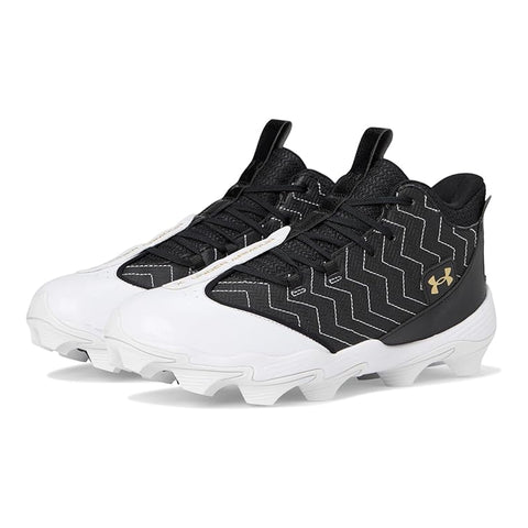 Spikes Beisbol Softbol Under Armour Harper 9 RM Negro Dorado