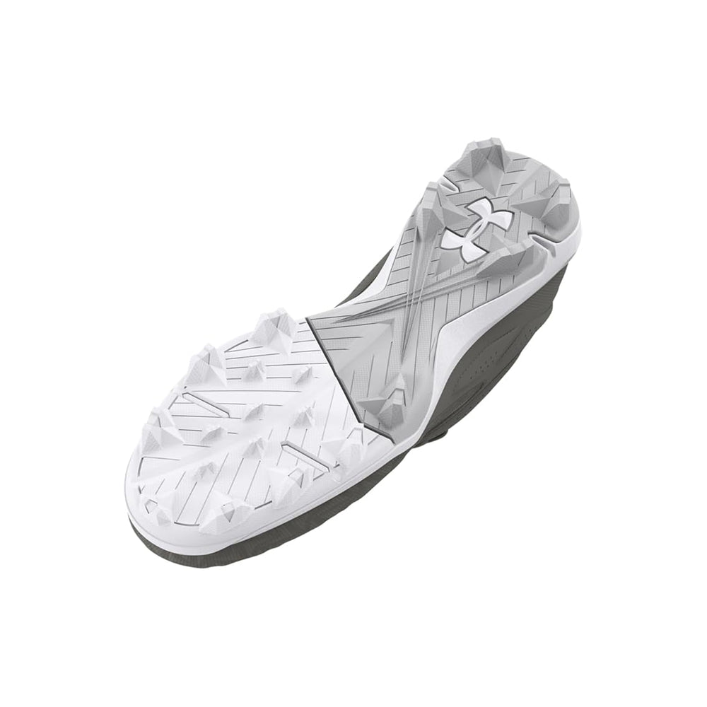 Spikes Beisbol Softbol Under Armour Leadoff 3.0 Low Gris Infantil