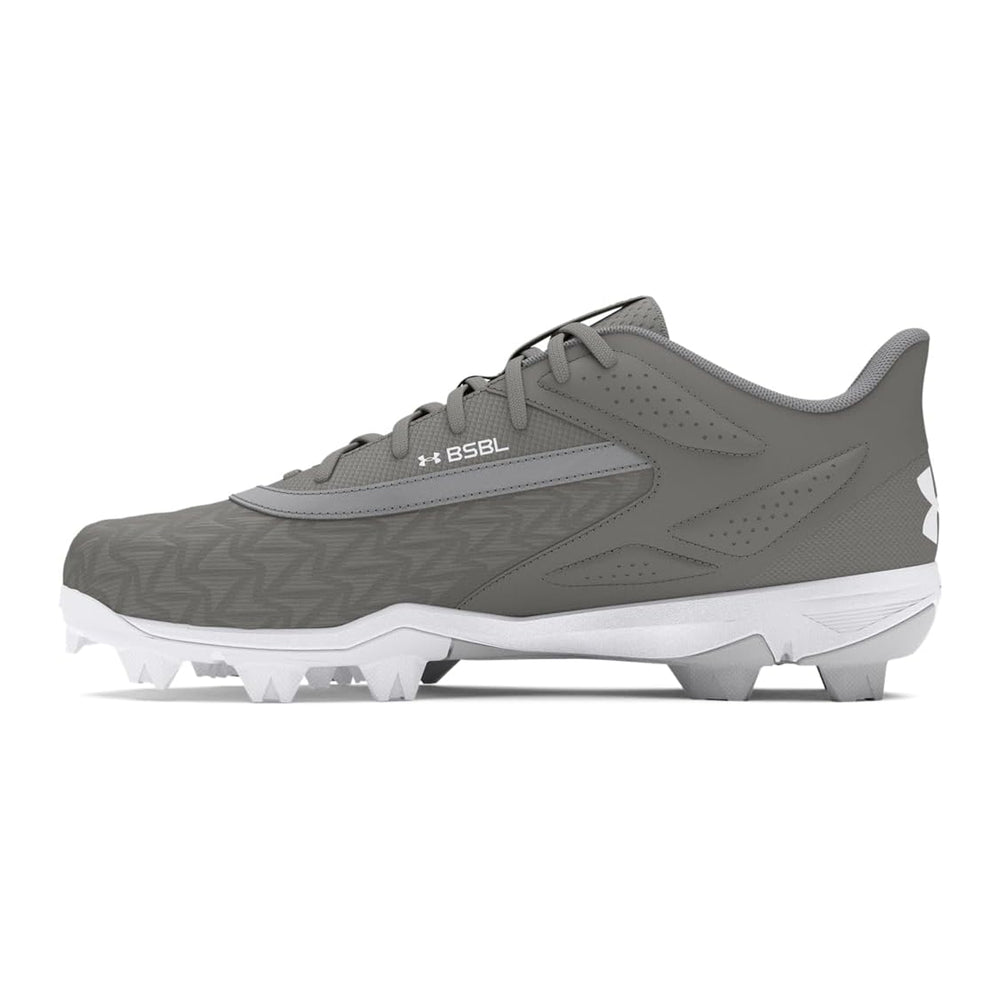 Spikes Beisbol Softbol Under Armour Leadoff 3.0 Low Gris Infantil