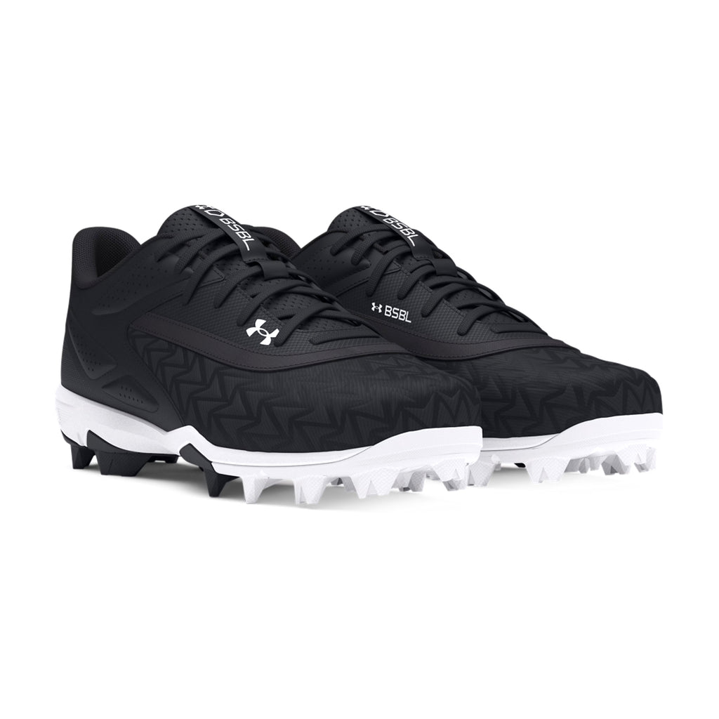 Spikes Beisbol Softbol Under Armour Leadoff 3.0 Low Negro