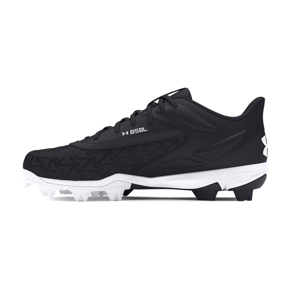 Spikes Beisbol Softbol Under Armour Leadoff RM 3.0 Low Negro Blanco INFANTIL