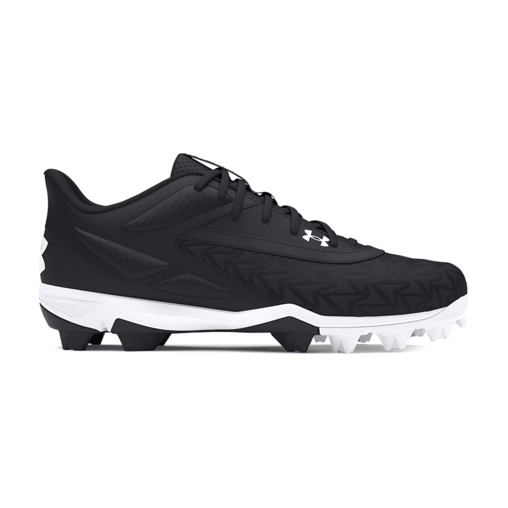 Spikes Beisbol Softbol Under Armour Leadoff RM 3.0 Low Negro Blanco INFANTIL