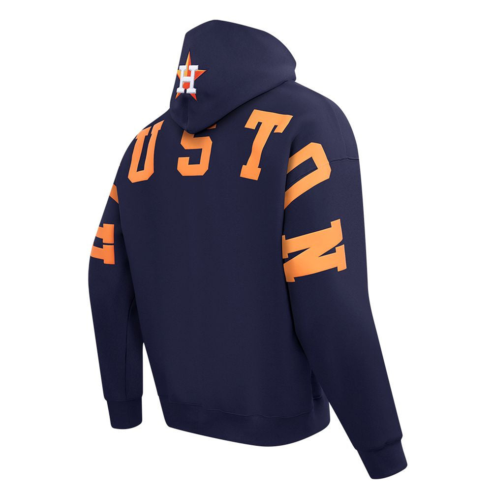 Sudadera Pro Standard Astros Houston Con Capucha Pull Over Wingspan LHA5314783