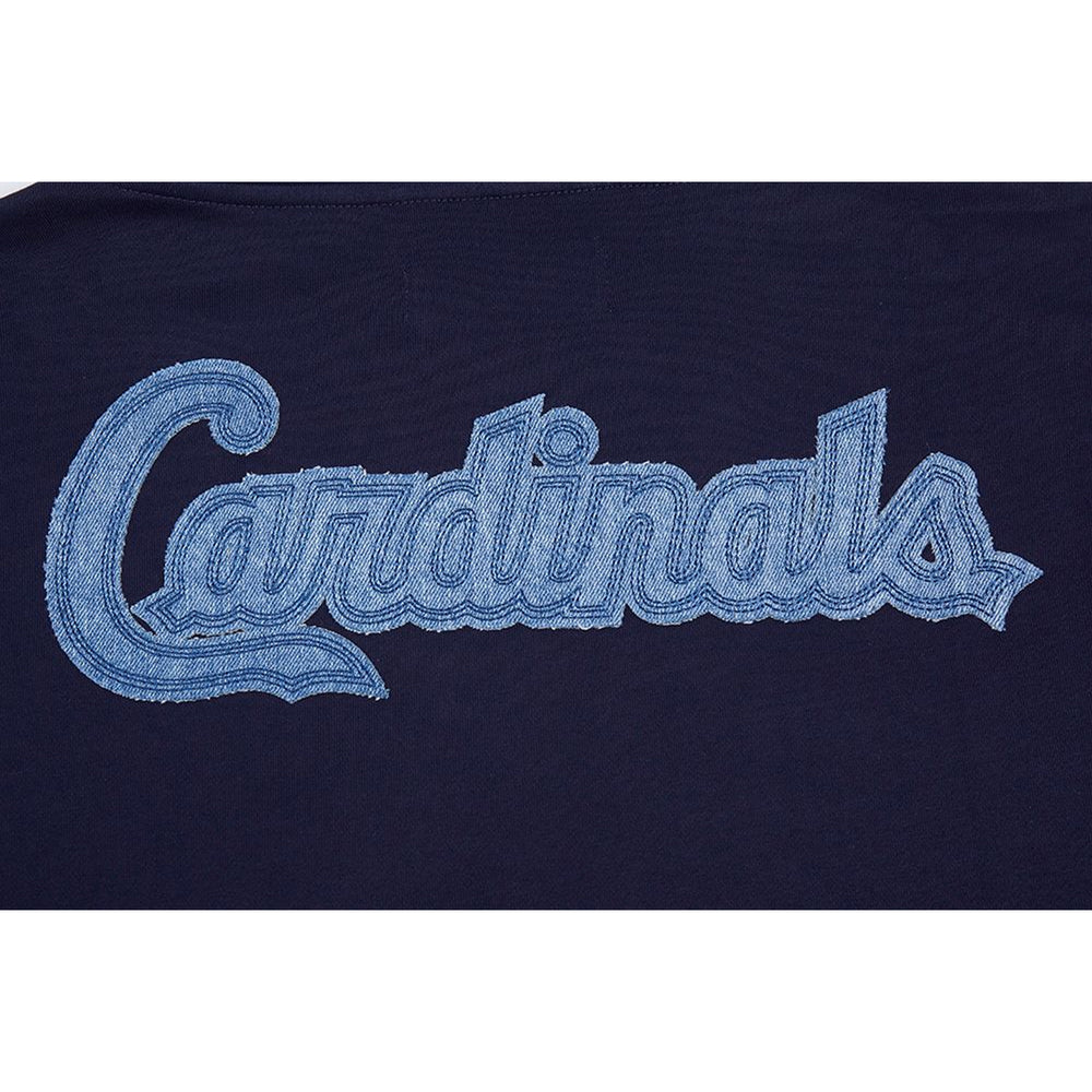 Sudadera Pro Standard Cardenales de San Luis Con Capucha Pull Over Varsity Blues LSC5312296
