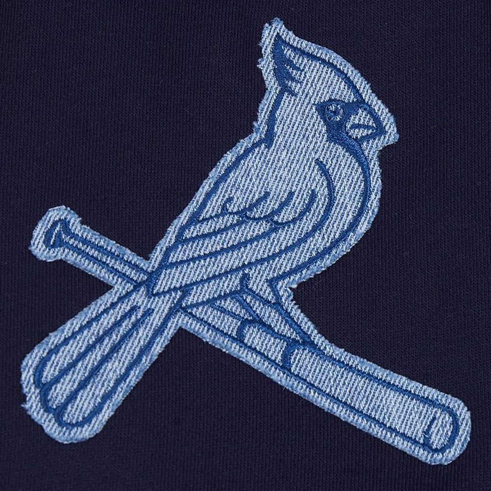 Sudadera Pro Standard Cardenales de San Luis Con Capucha Pull Over Varsity Blues LSC5312296