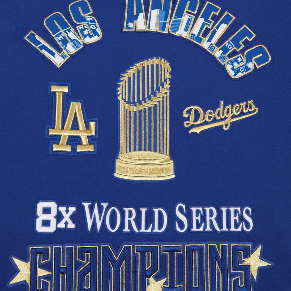 Sudadera Pro Standard Los Ángeles Dodgers World Series 2024 Con Capucha Drop Shoulder LLD5315469
