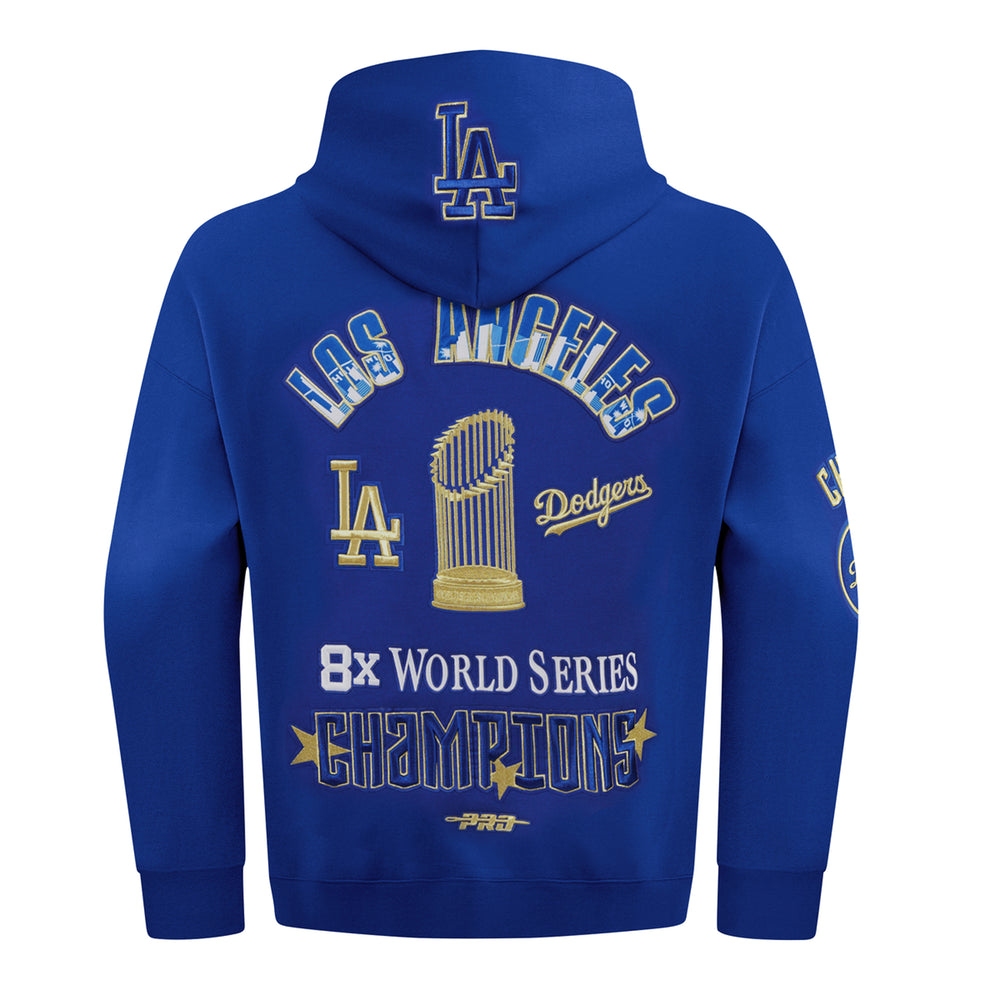 Sudadera Pro Standard Los Ángeles Dodgers World Series 2024 Con Capucha Drop Shoulder LLD5315469