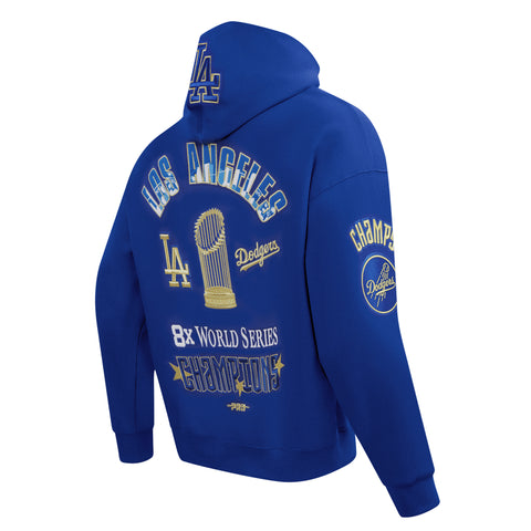Sudadera Pro Standard Los Ángeles Dodgers World Series 2024 Con Capucha Drop Shoulder LLD5315469
