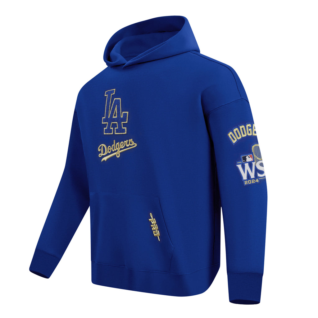 Sudadera Pro Standard Los Ángeles Dodgers World Series 2024 Con Capucha Drop Shoulder LLD5315469