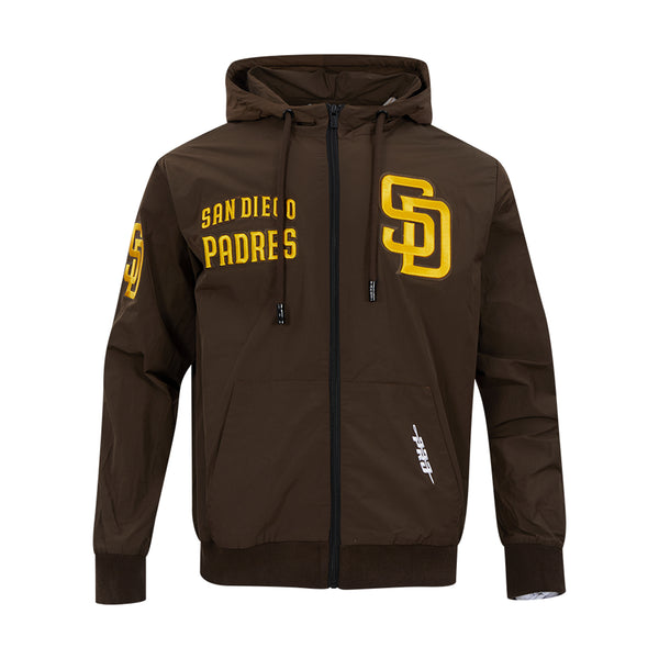 Sudadera Pro Standard Padres San Diego Con Capucha y Cierre Classic Wind Suit LSP5314876