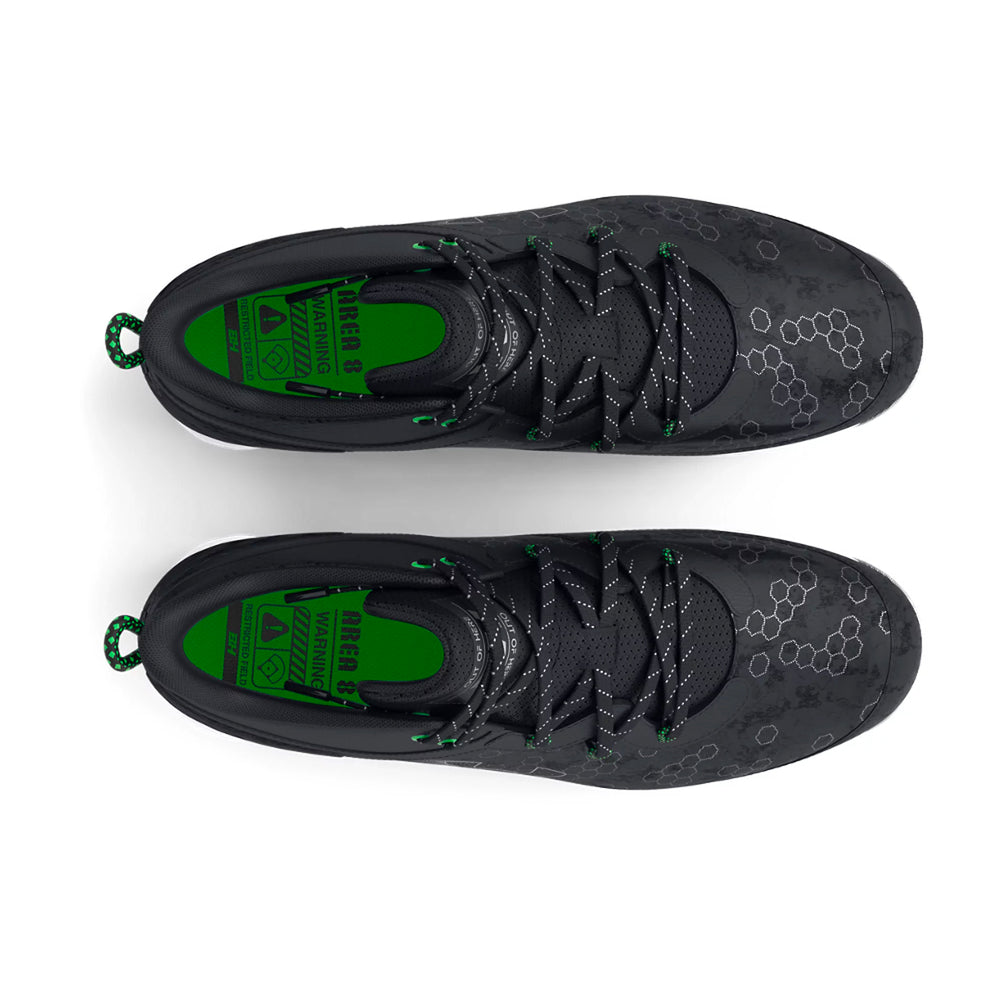 Spikes Beisbol Softbol Under Armour Harper 8 Mid RM Negro 2024