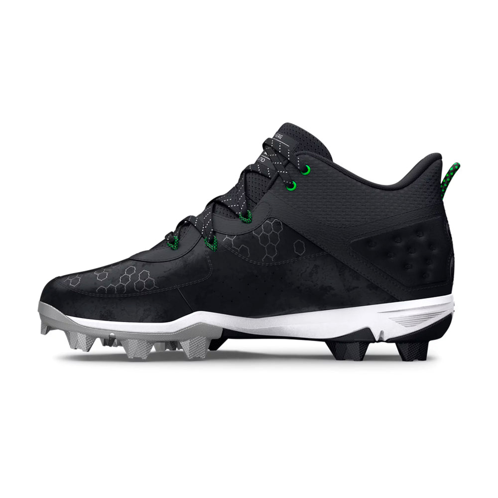 Spikes Beisbol Softbol Under Armour Harper 8 Mid RM Negro 2024