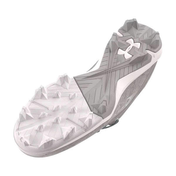 Spikes Beisbol Softbol Under Armour Harper 8 Mid RM Gris 2024 INFANTIL