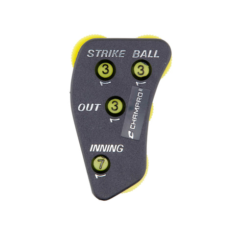 Marcador de Umpire Beisbol Softbol Strikes Bolas Outs Entradas A042P Champro