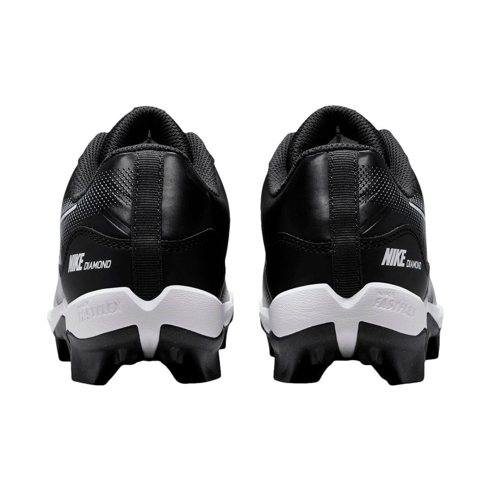 Spikes Beisbol Softbol Nike Alpha Huarache 4 Keystone Negro Gris INFANTIL