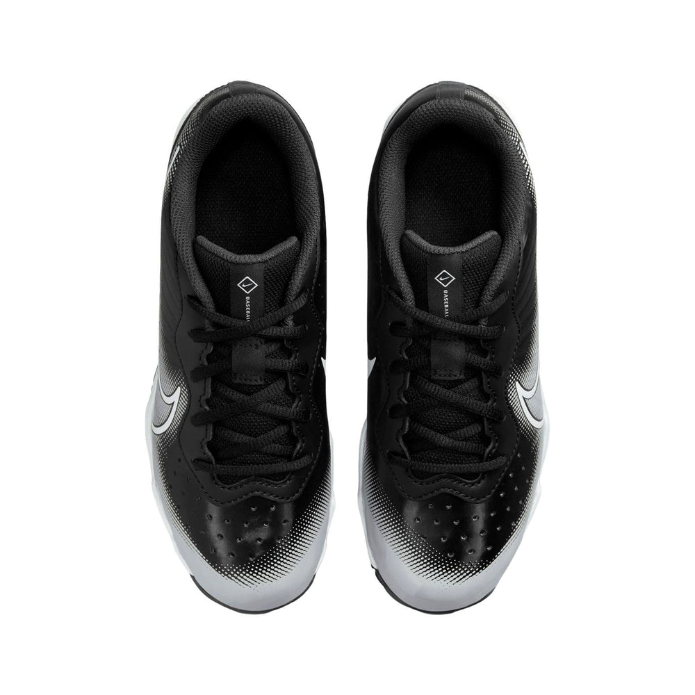 Spikes Beisbol Softbol Nike Alpha Huarache 4 Keystone Negro Gris INFANTIL