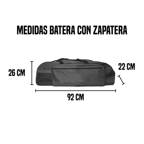 Batera Beisbol Grande con Zapatera Juvenil Adulto