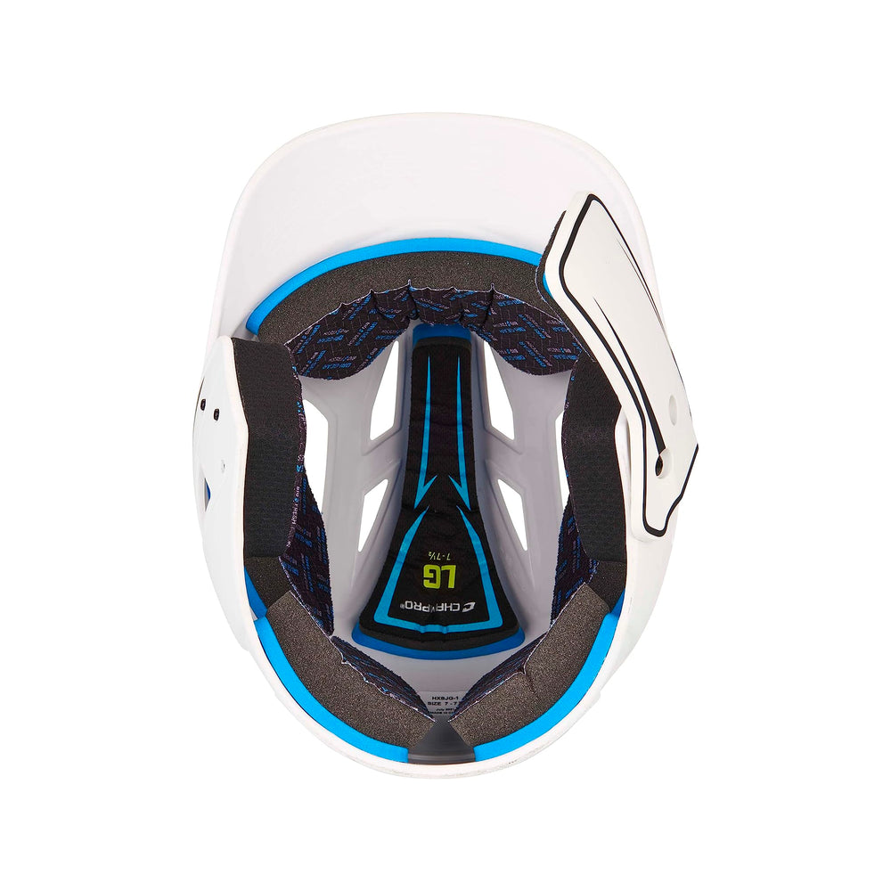 Casco Beisbol Softbol Champro HXM2JG Legend Plus Mate Con Protector De Mandíbula Bateador Derecho/Zurdo