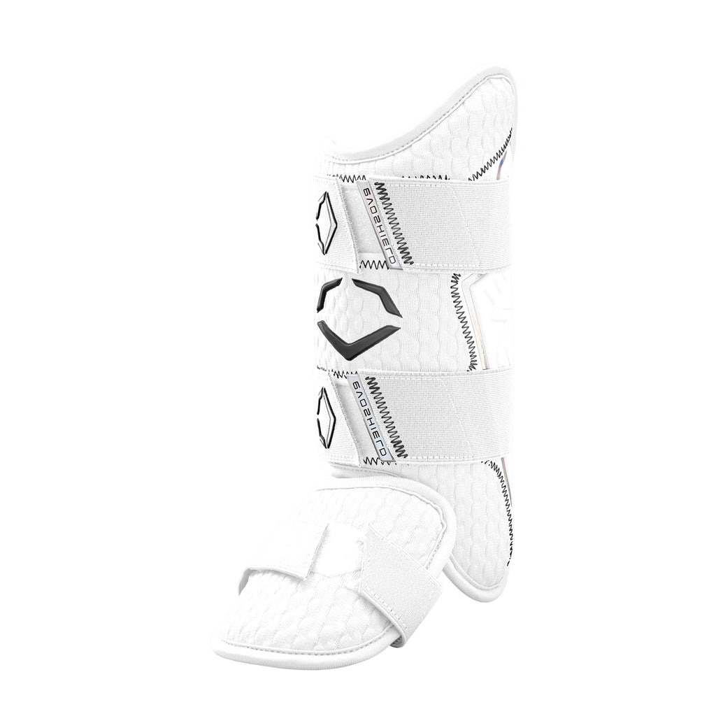 Espinillera Beisbol Softbol Evoshield Pro-SRZ 2.0 Zurdo Blanco ADULTO