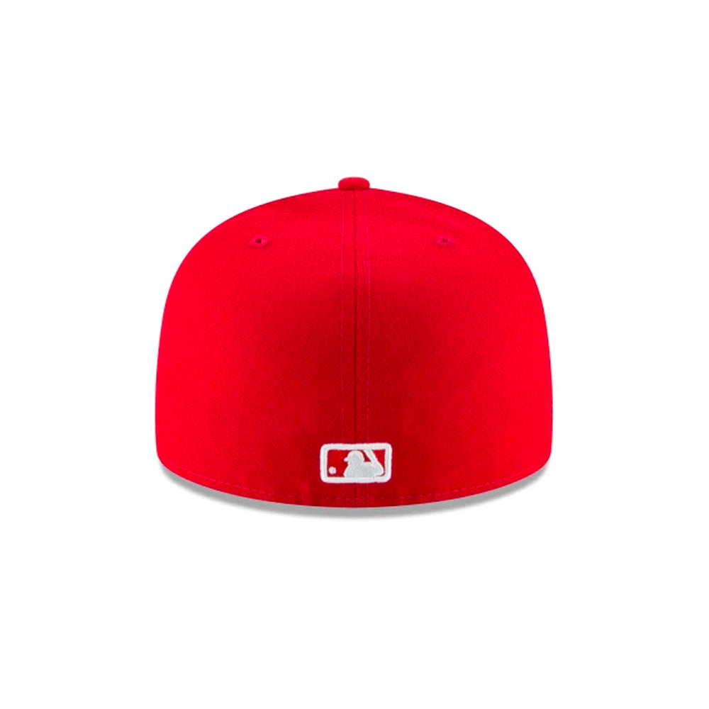 Gorra Beisbol Softbol New Era LA Dodgers 59Fifty Rojo Blanco