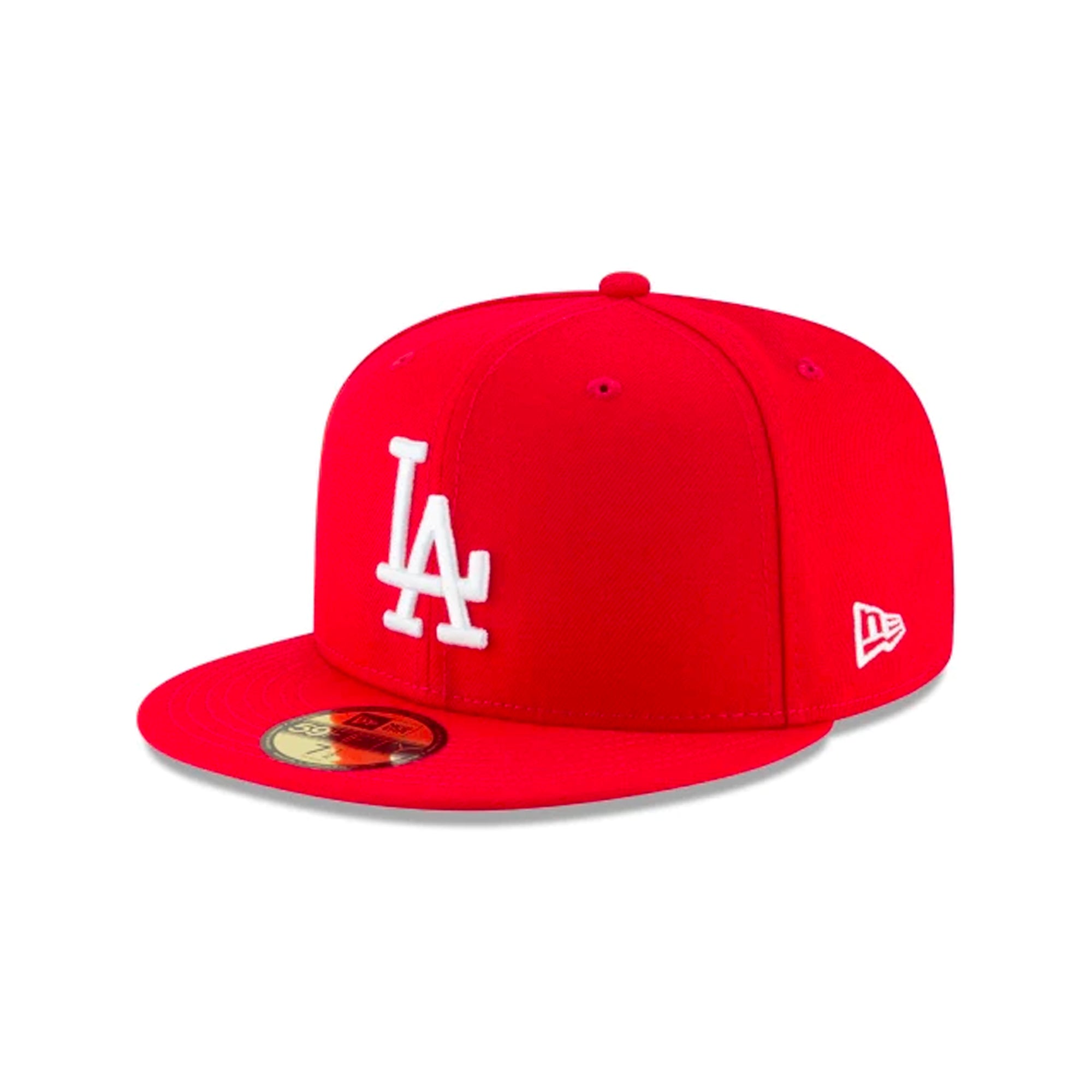 Gorra Beisbol Softbol New Era LA Dodgers 59Fifty Rojo Blanco