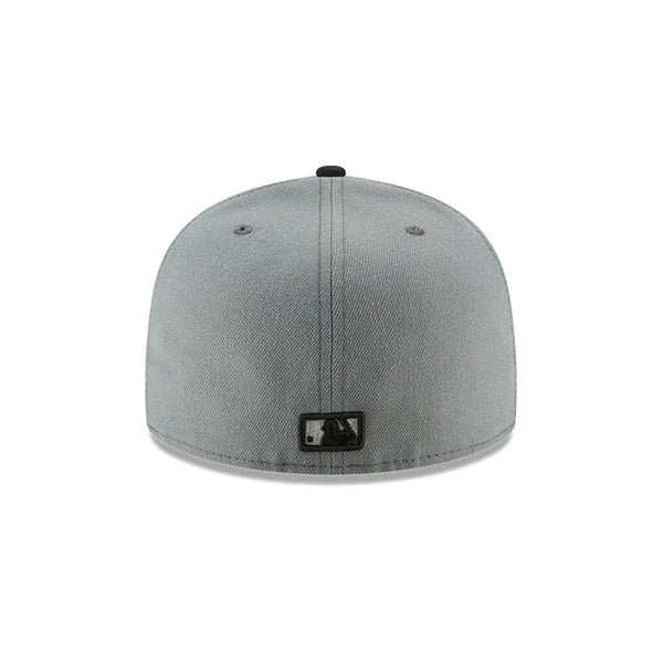 Gorra Beisbol Softbol New Era Yankees 59Fifty Gris Negro