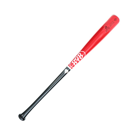 Bat Beisbol Madera Maple B7B F243 Negro Rojo
