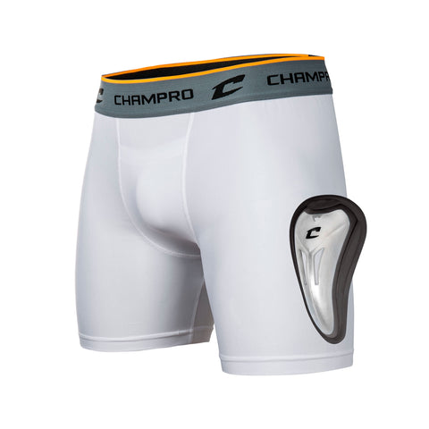 Short de Compresión Beisbol Softbol Champro BPS14ACW Boxer Con Concha ADULTO