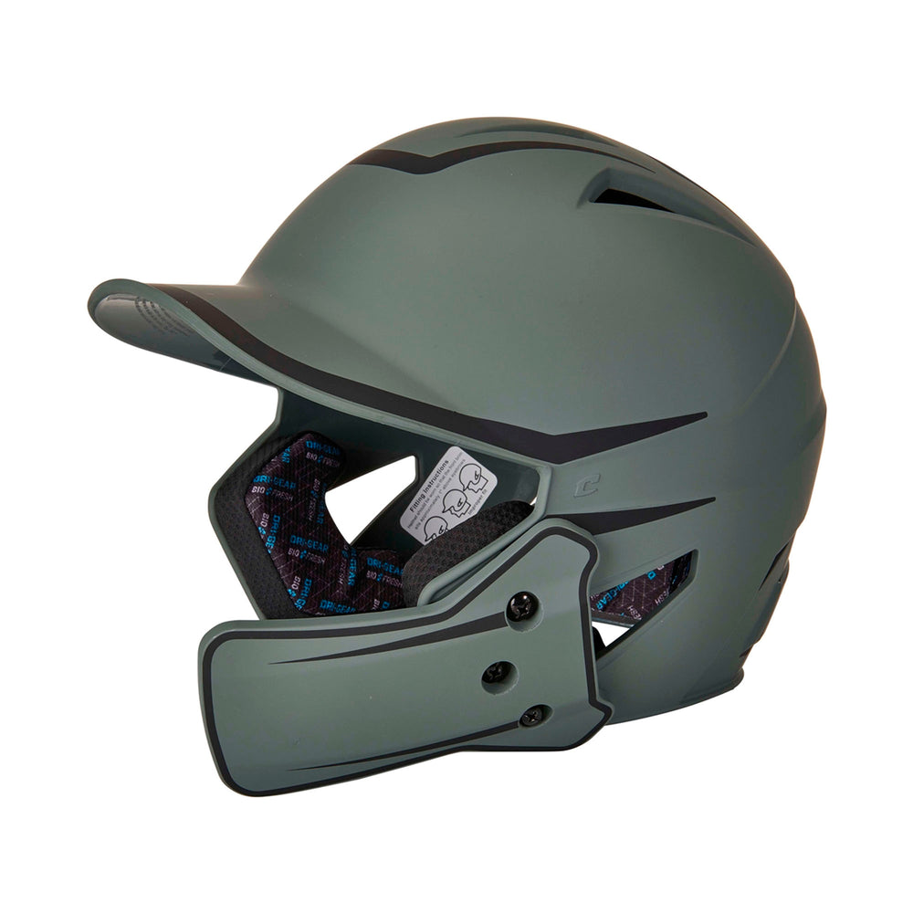 Casco Beisbol Softbol Champro HXM2JG Legend Plus Mate Con Protector De Mandíbula Bateador Derecho/Zurdo