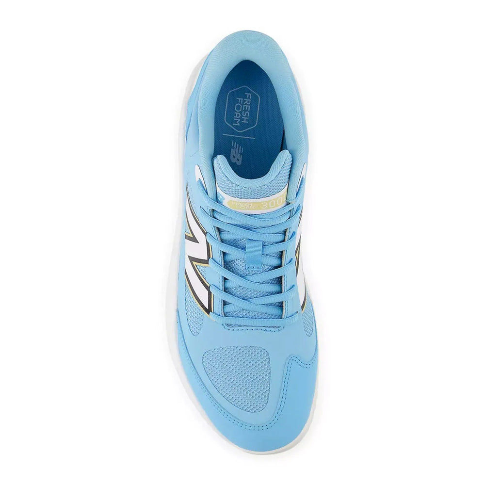 Tenis de Entrenamiento Beisbol Softbol New Balance Fresh Foam 3000v7 Celeste