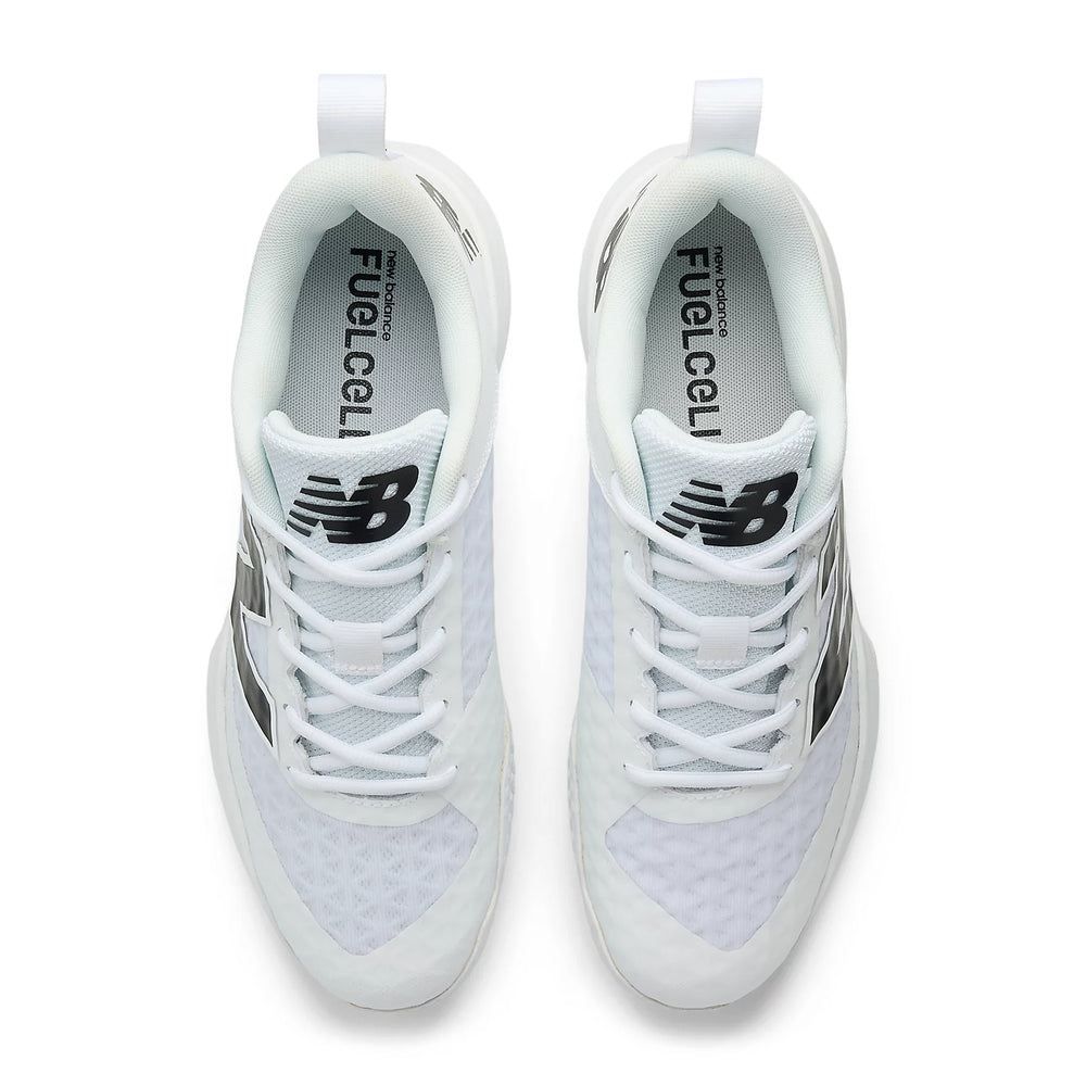 Tenis de Entrenamiento Beisbol Softbol New Balance FuellCell 4040v8 Blanco