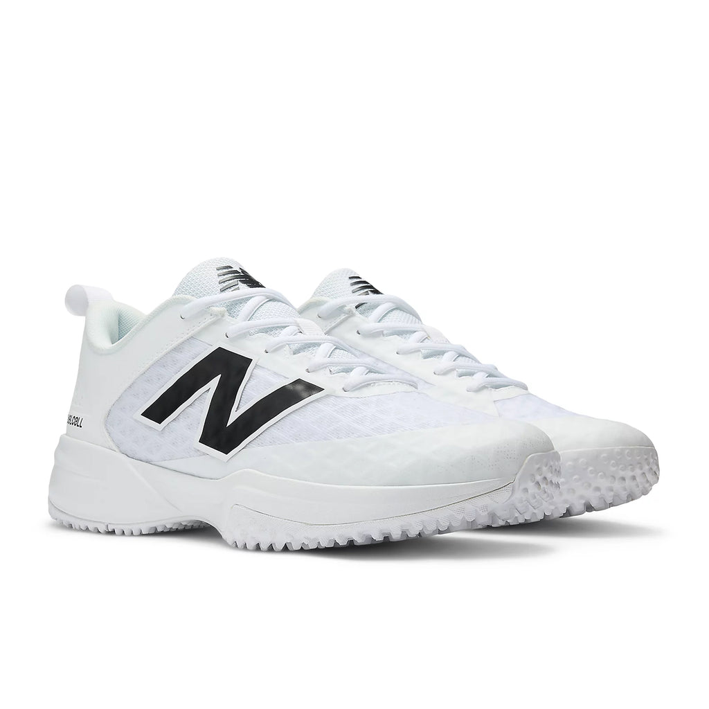 Tenis de Entrenamiento Beisbol Softbol New Balance FuellCell 4040v8 Blanco