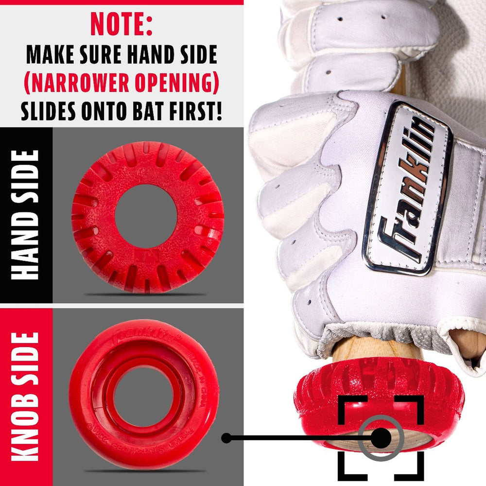 Tope de Agarre Para Bat de Beisbol Softbol Franklin MLB Gator Grip