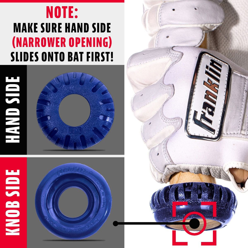 Tope de Agarre Para Bat de Beisbol Softbol Franklin MLB Gator Grip