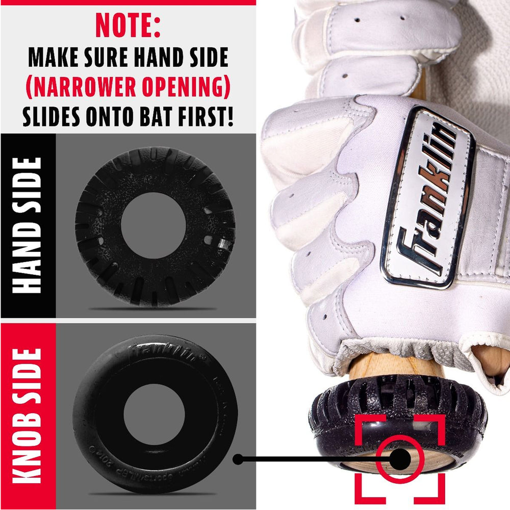Tope de Agarre Para Bat de Beisbol Softbol Franklin MLB Gator Grip