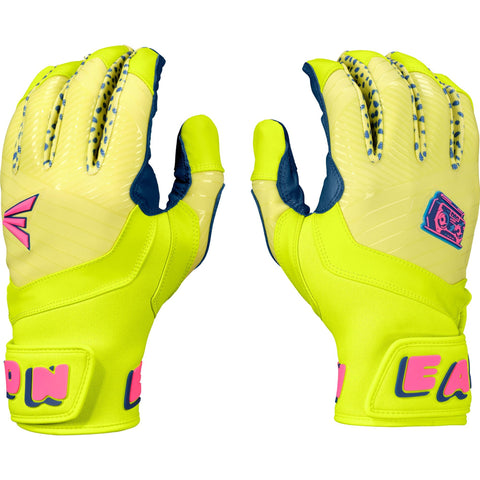 Guanteletas Beisbol Easton Walk-Off Ethos Spring Break Amarillo Neon Rosa Adulto