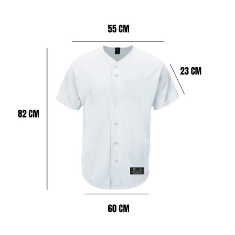 Jersey Camisola Beisbol Easton Astros Huston Blanco Adulto