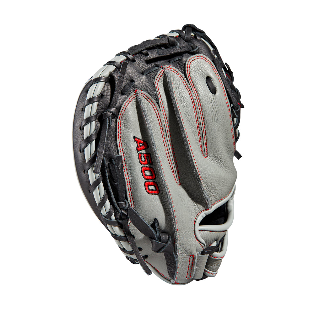 Mascota Beisbol Wilson A500 Negro Gris 32 In Lanzador Diestro