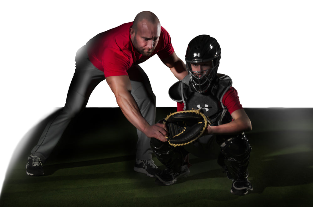 Arreos Equipo Catcher Beisbol Under Armour Victory Series 4 Azul Infantil (7 - 9 años)