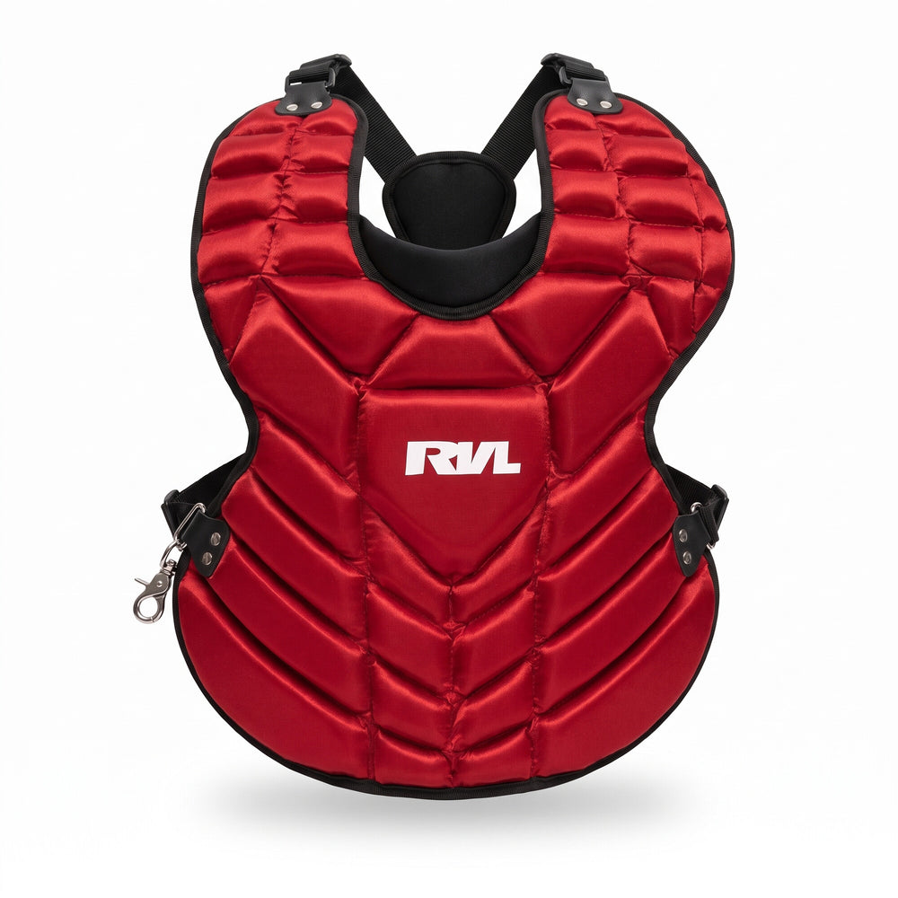 Peto de catcher RVL Pro adulto rojo