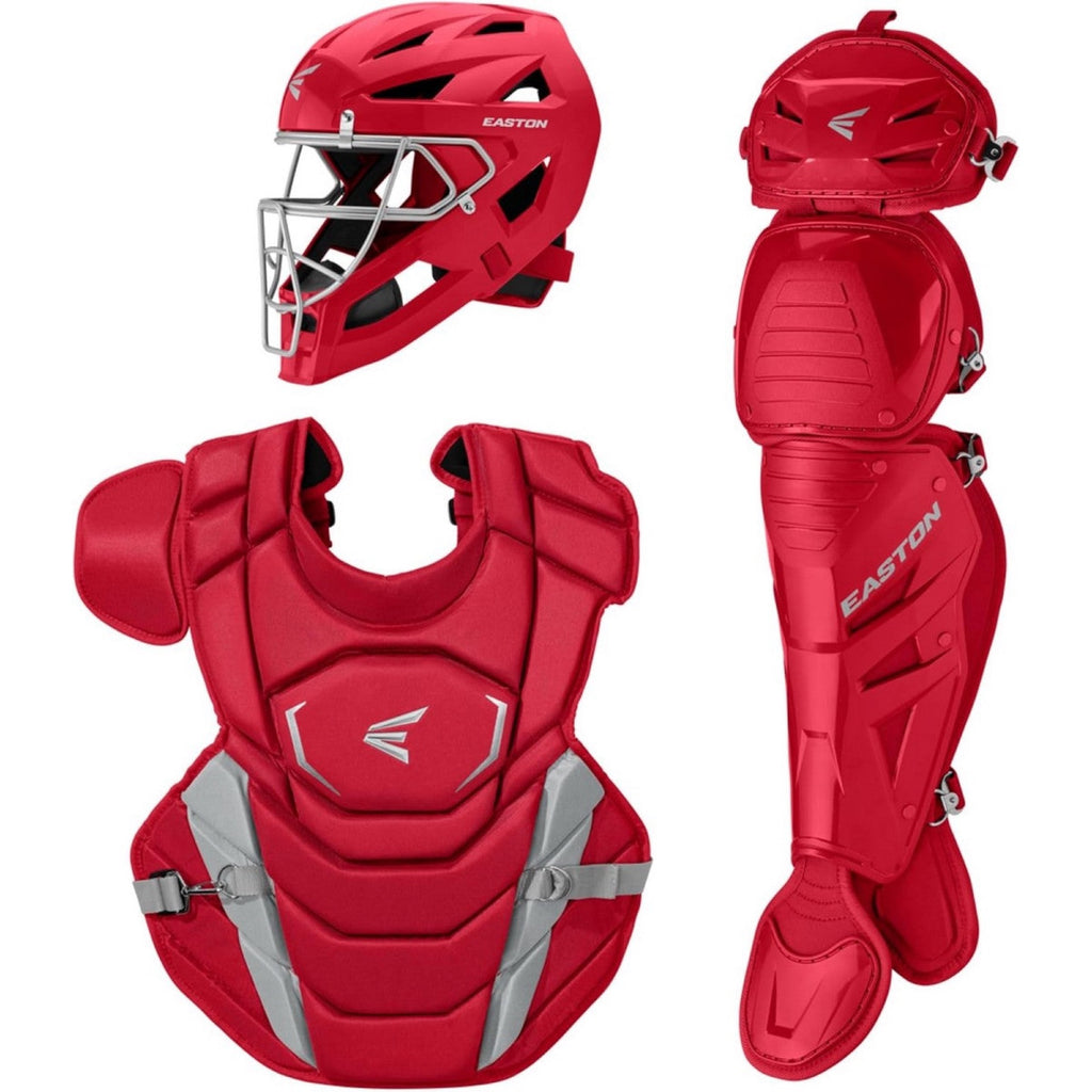 Arreos equipo de catcher Easton Phenom Adulto Rojo