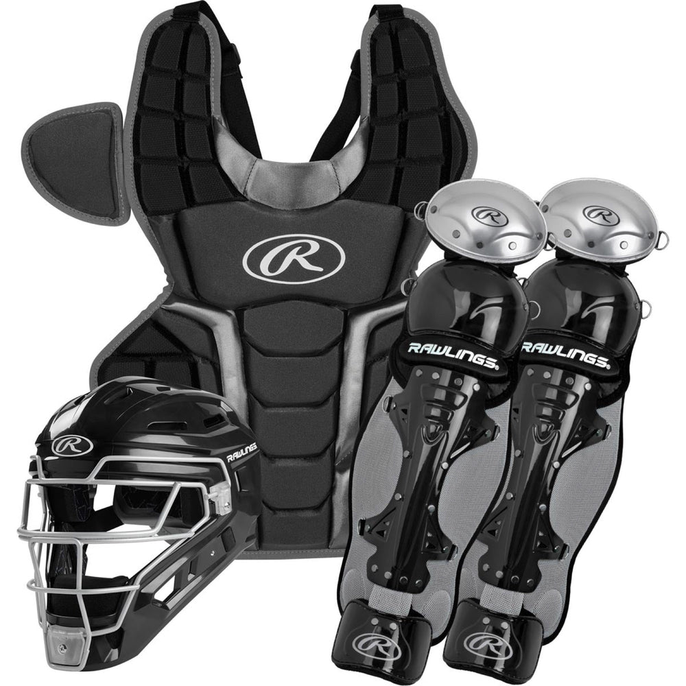 Arreos de catcher Rawlings Renegade 2.0 Infantil Negro