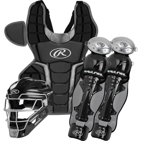 Arreos de catcher Rawlings Renegade 2.0 Infantil Negro