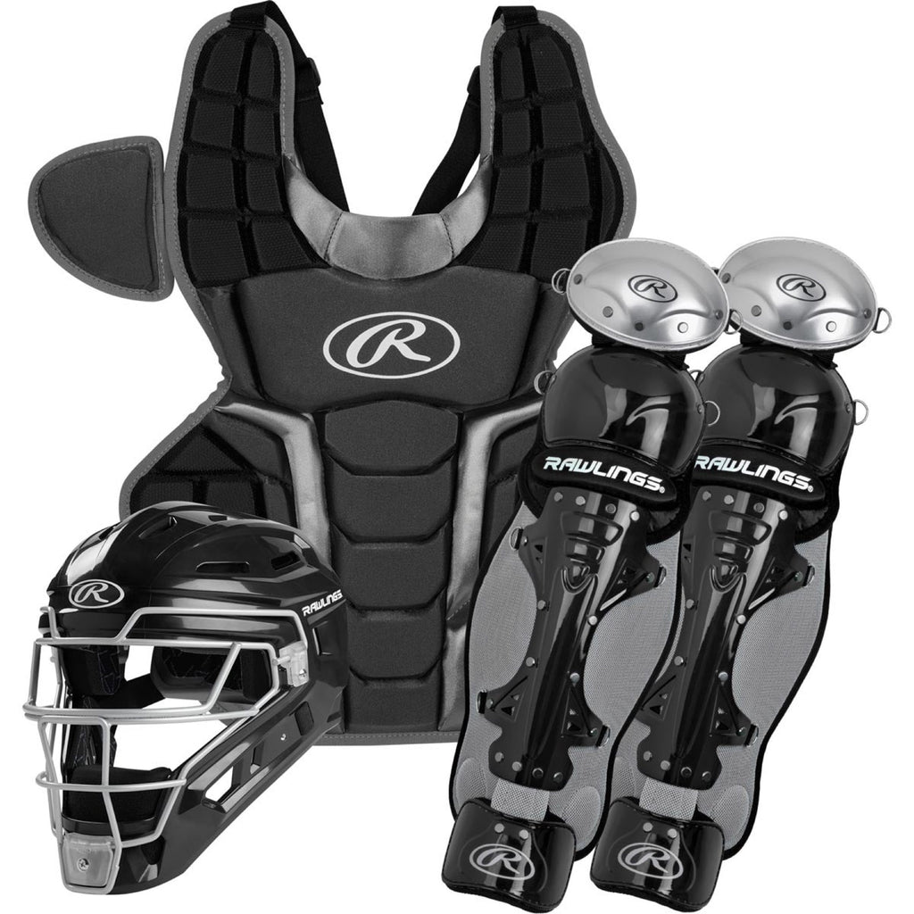 Arreos de catcher Rawlings Renegade 2.0 Infantil Negro