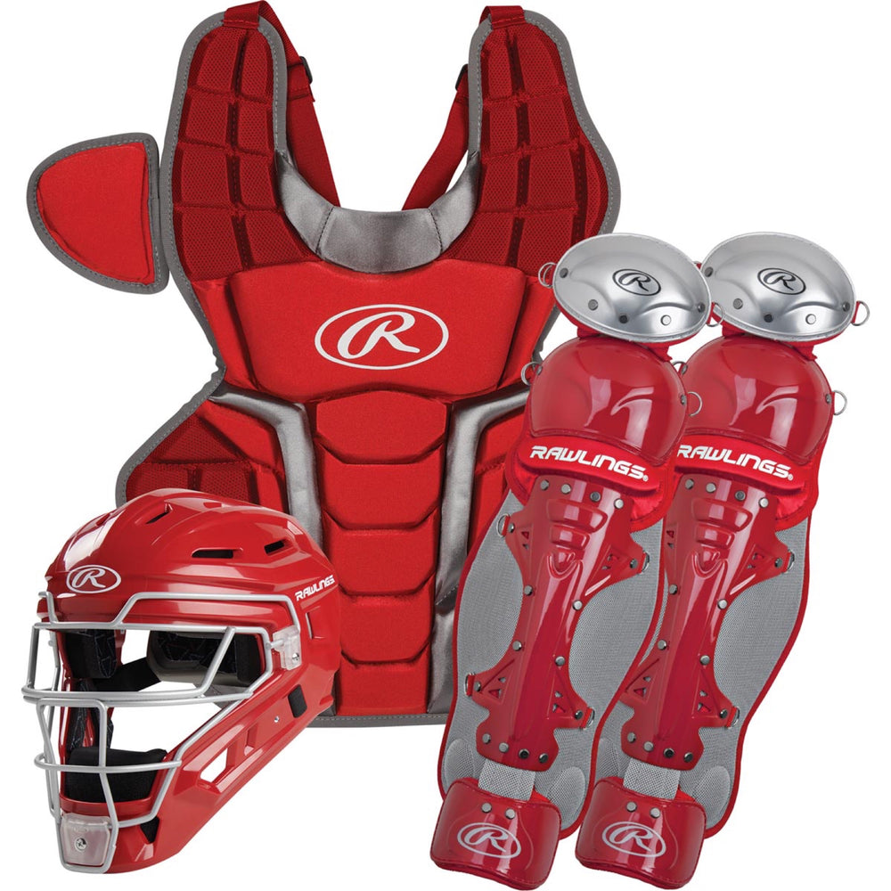 Arreos de catcher Rawlings Renegade 2.0 Infantil Rojo